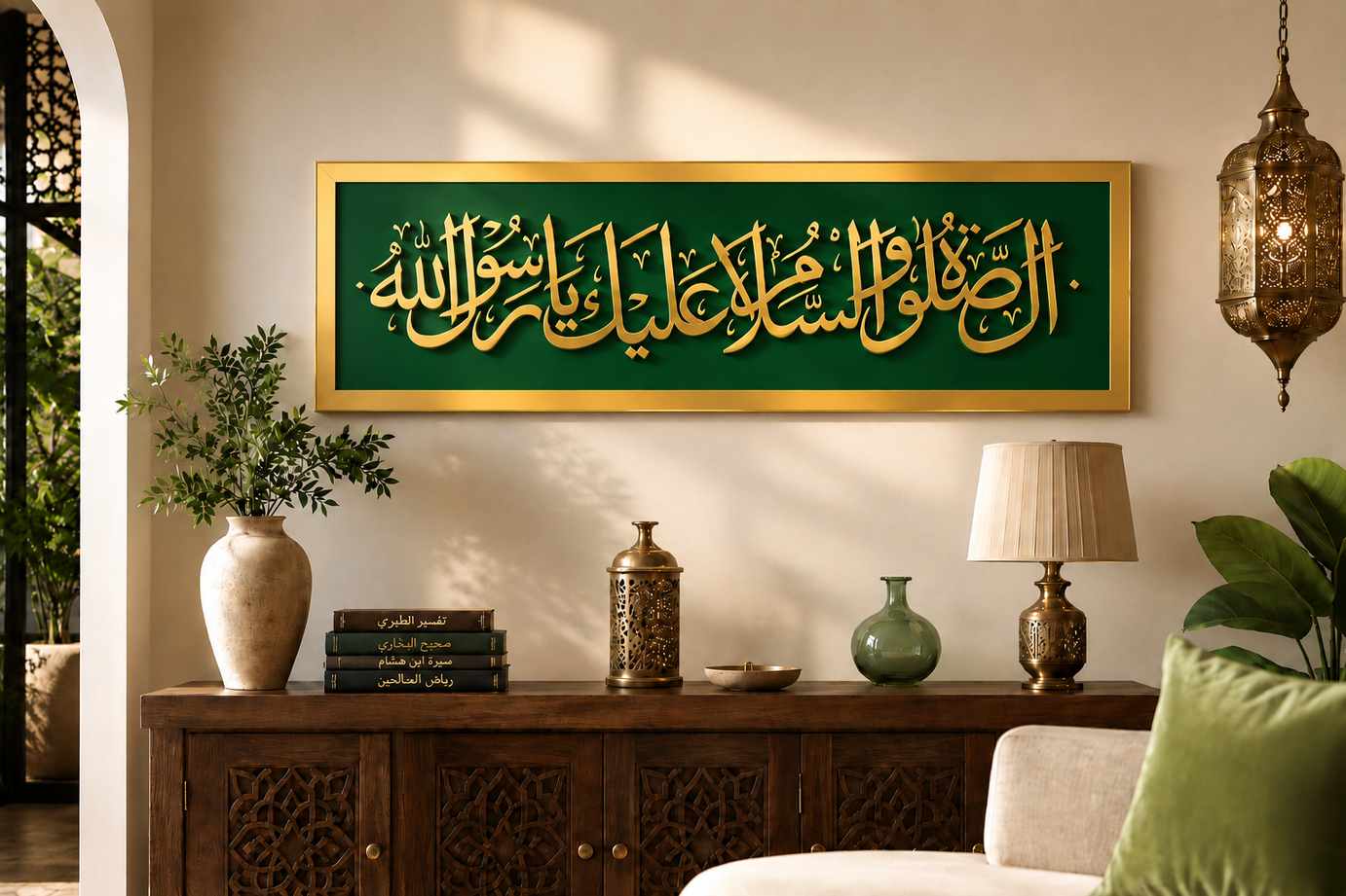 Darood Paak – Assalatu Wasalamu Alaika Ya Rasool Allah | Premium Islamic Wall Art By Glow Space
