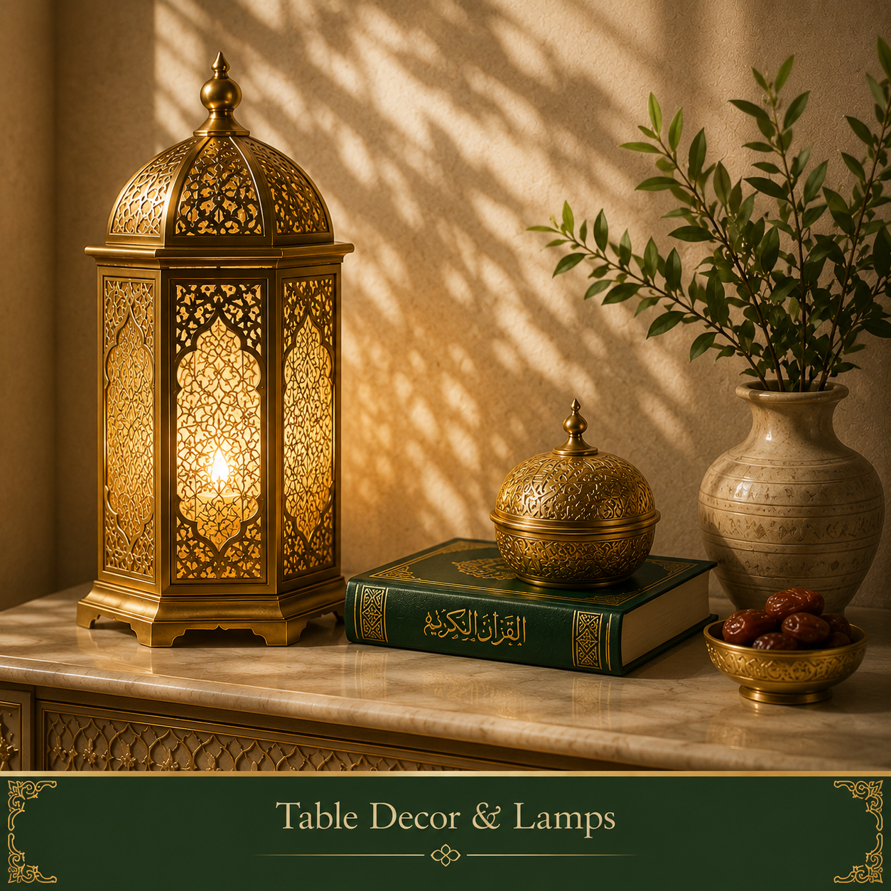 Table Decor & Lamps